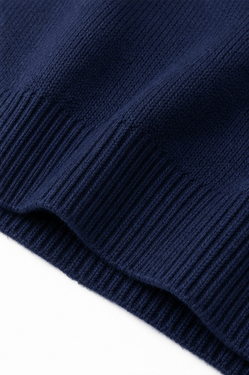Women's Ribbed Dropped-Shoulder Oversized Knit Sweater
