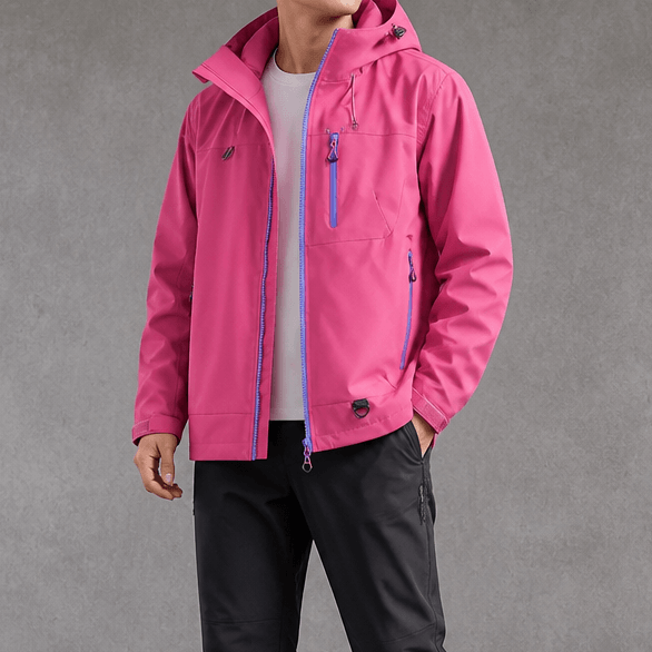 Vantrek Women's Hooded Waterproof Rain Jacket with Vented Lining