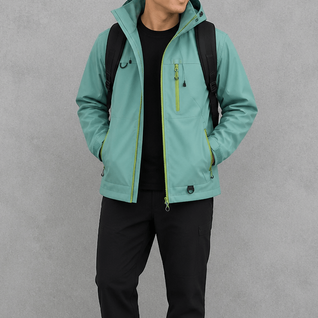 Vantrek Women's Hooded Waterproof Rain Jacket with Vented Lining