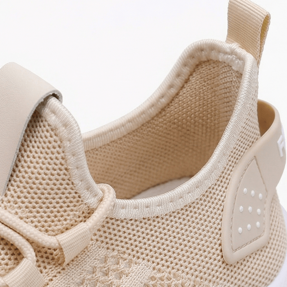Aerloom Women's Cushioned Knit Slip-On Sneakers with Chunky Sole