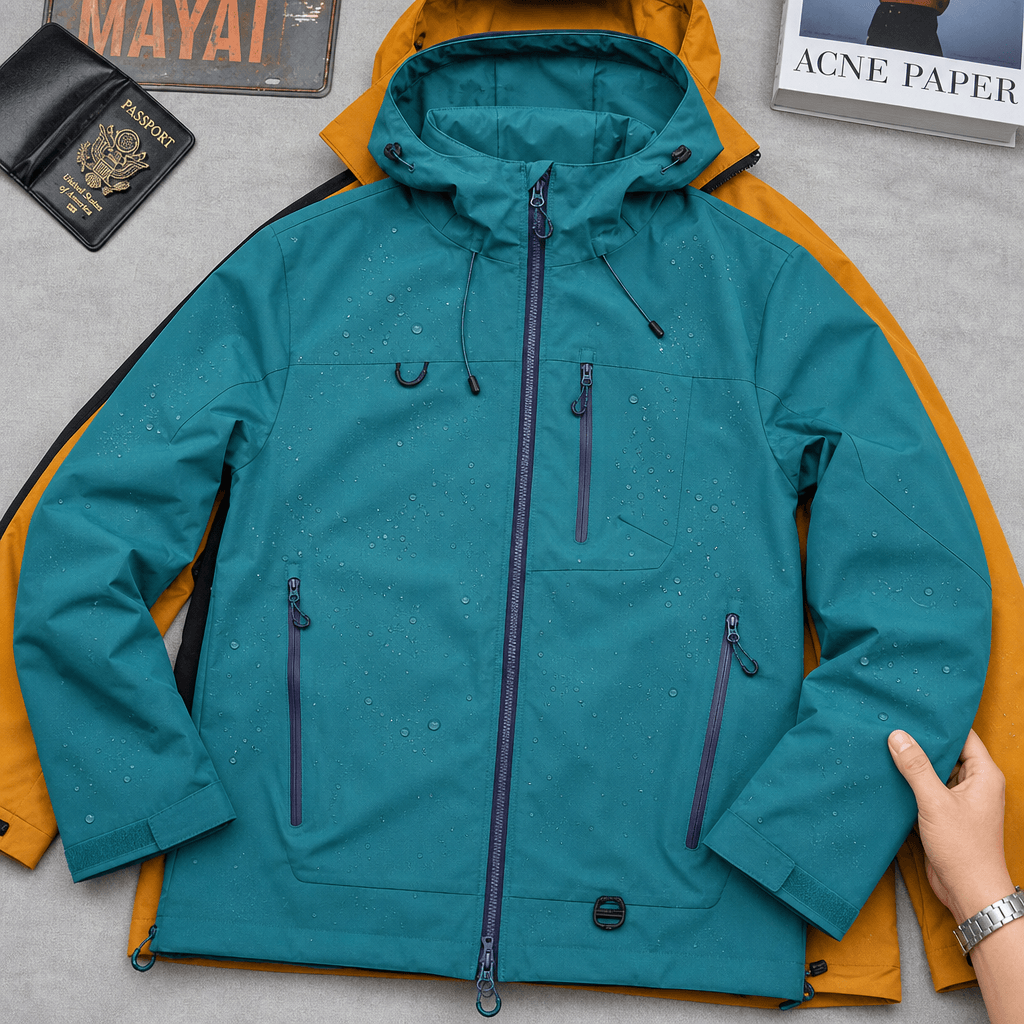 Vantrek Women's Hooded Waterproof Rain Jacket with Vented Lining