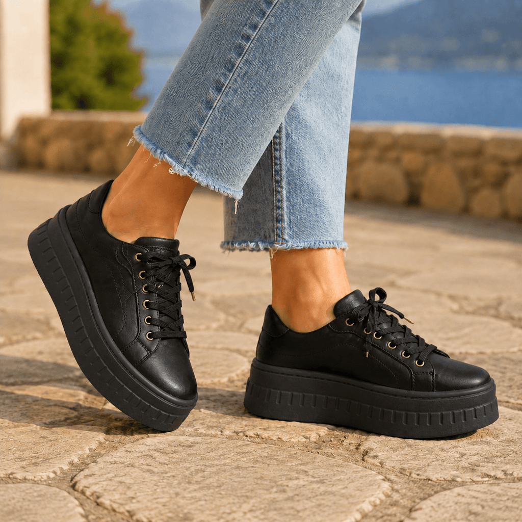 Brindisi Women's Cushioned Platform Sneakers with Arch Support