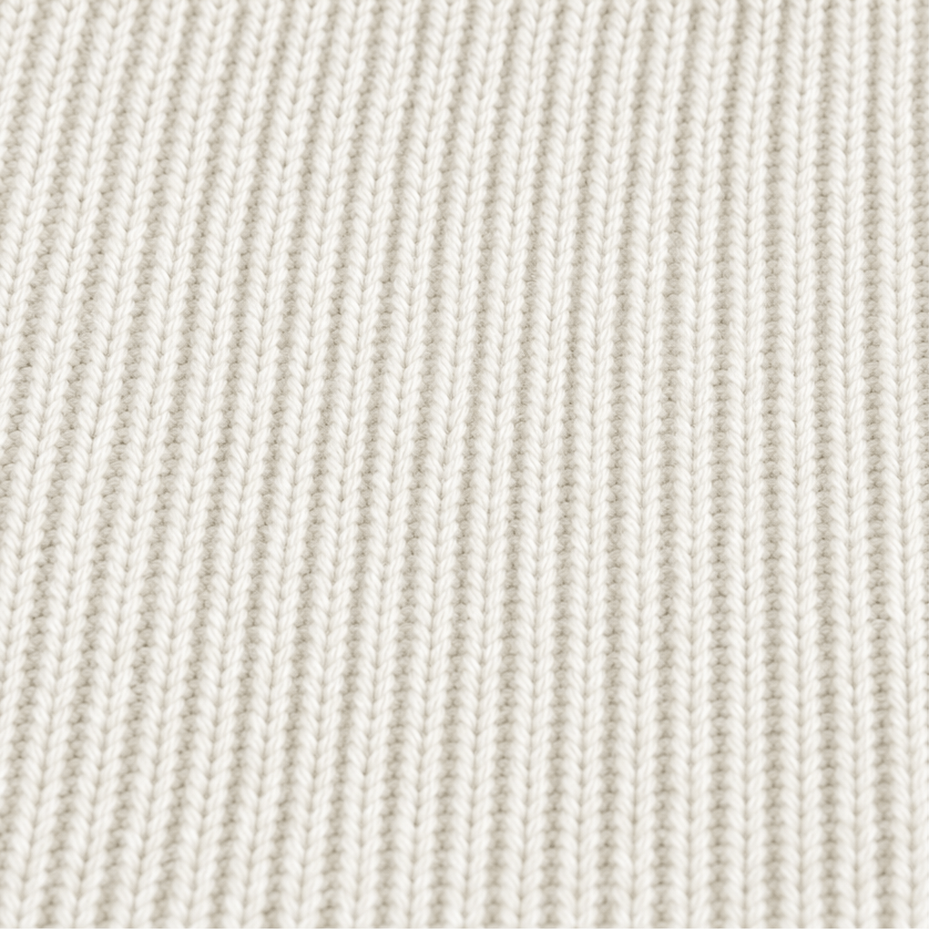 Vessa Ribbed V-Neck Button-Front Acrylic Knitted Sweater for Women