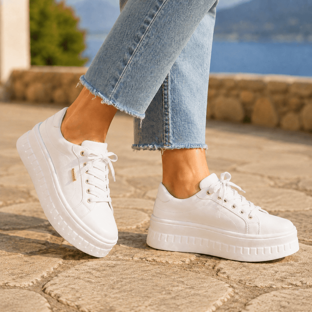 Brindisi Women's Cushioned Platform Sneakers with Arch Support