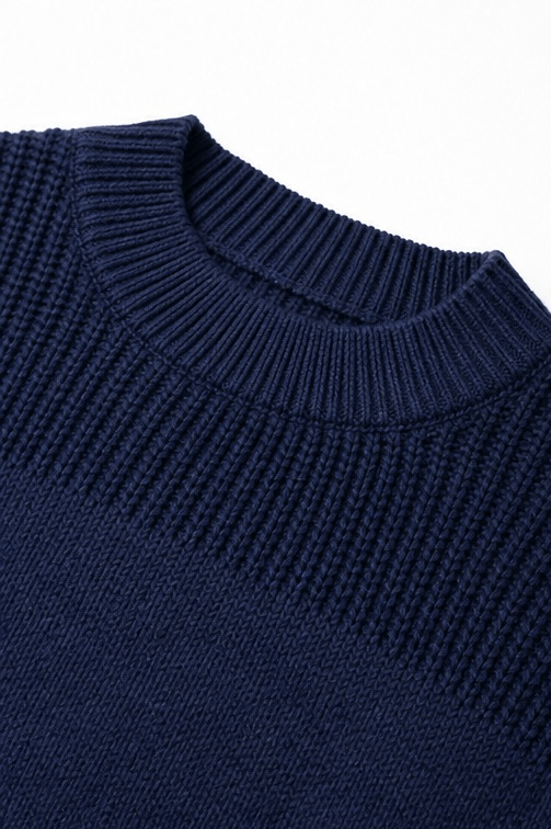 Women's Ribbed Dropped-Shoulder Oversized Knit Sweater