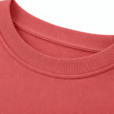 Women's Oversized Kangaroo Pocket Fleece Crewneck Sweatshirt