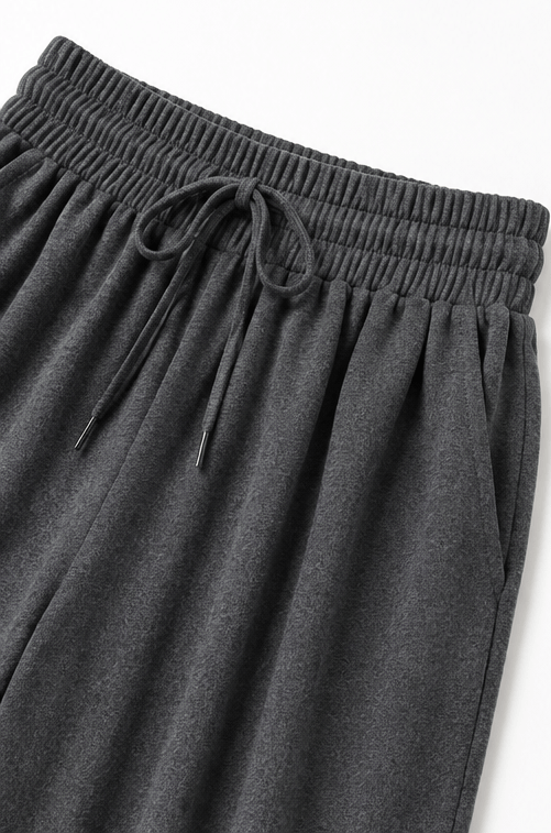 Women's Turtleneck Top and Wide-Leg Pants Two Piece Set