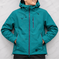 Vantrek Women's Hooded Waterproof Rain Jacket with Vented Lining