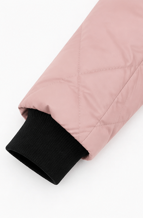 Women's Longline Hooded Quilted Puffer Jacket with Zip Front